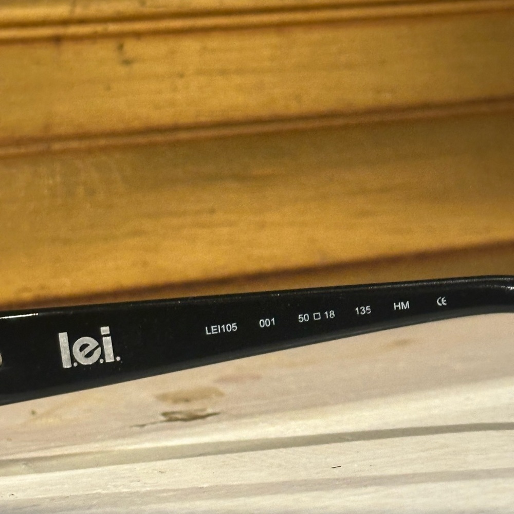 Lei Black Rectangular Eyeglasses Frames - image 5